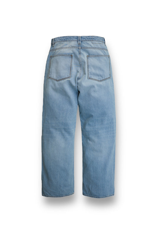 Relaxed Japanese Washed Denim - Vintage Light Wash