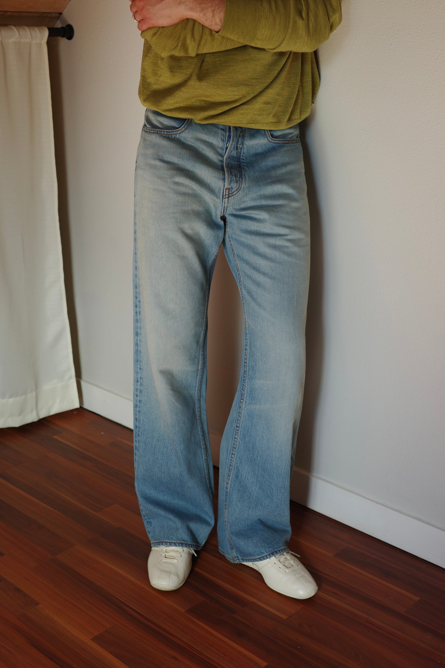 Classic Japanese Washed Denim - Vintage Light Wash