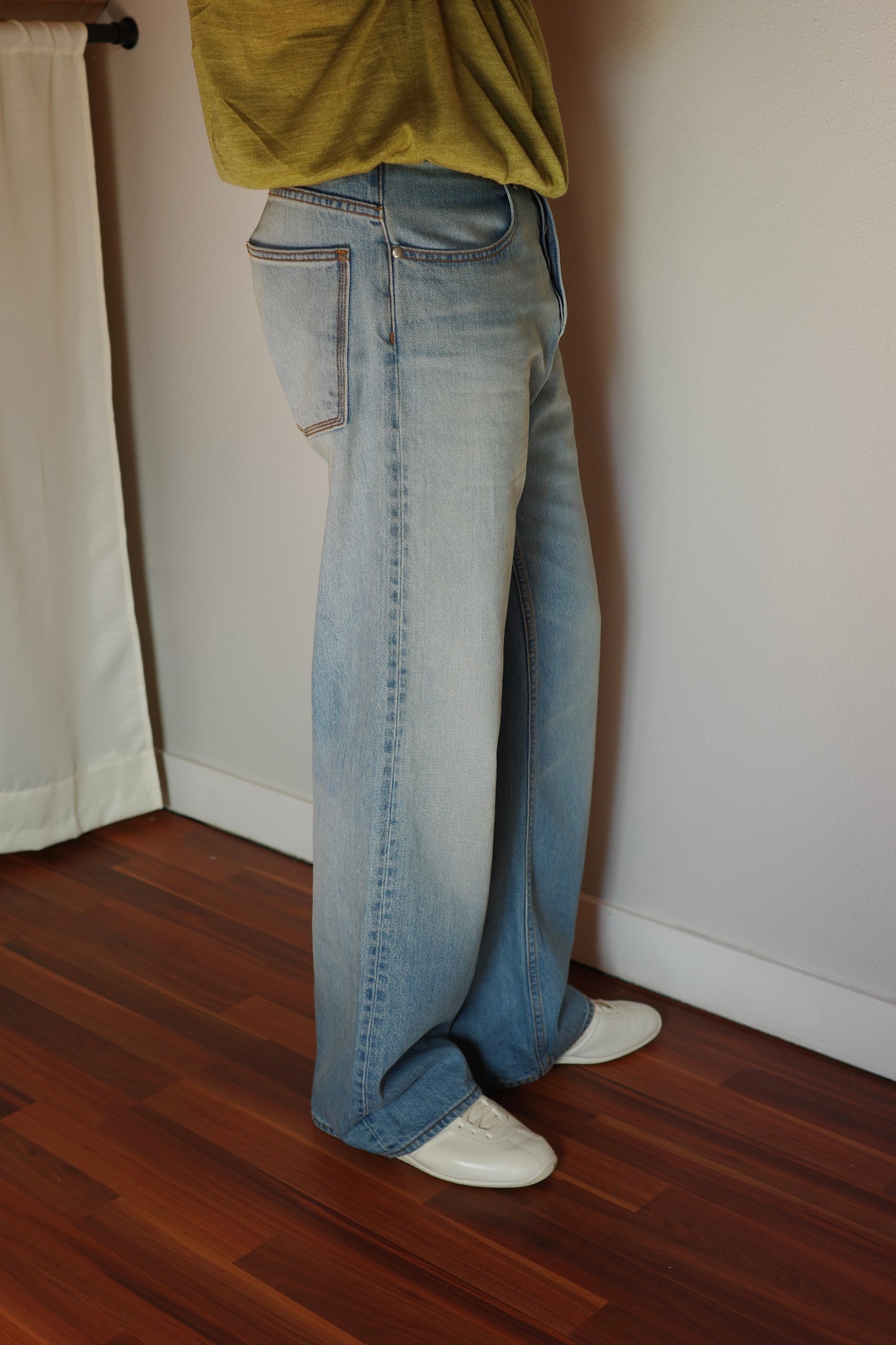 Classic Japanese Washed Denim - Vintage Light Wash