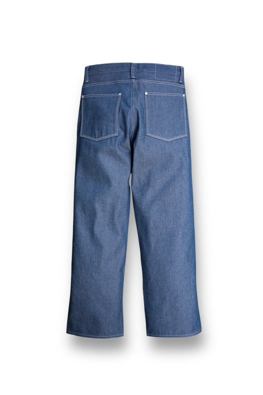 Relaxed Japanese Selvedge Denim - Natural Indigo