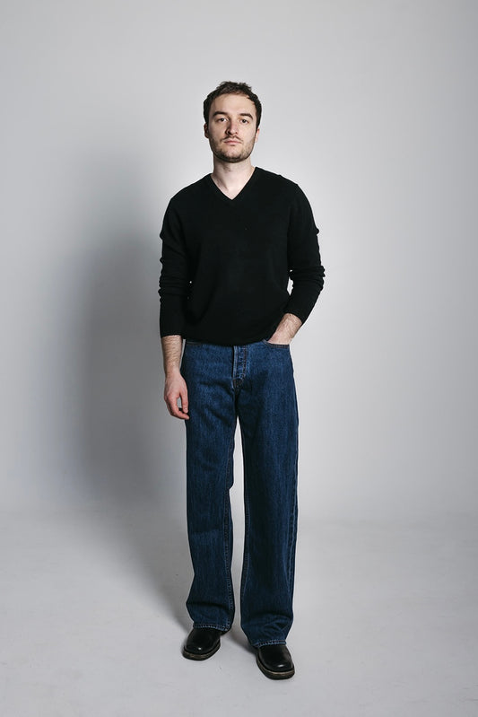 Relaxed Japanese Washed Denim - 90’s Blue
