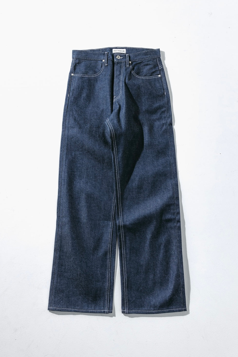 Relaxed Japanese Selvedge Denim - Natural Indigo