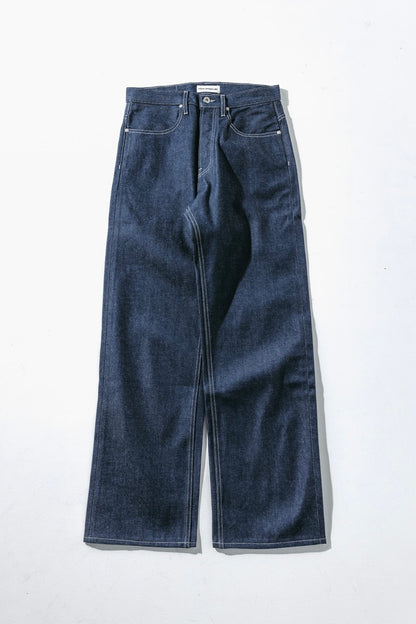 Relaxed Japanese Selvedge Denim - Natural Indigo
