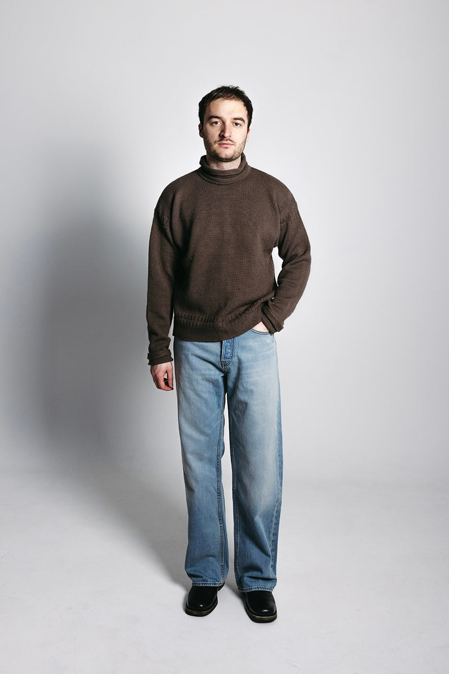 Relaxed Japanese Washed Denim - Vintage Light Wash