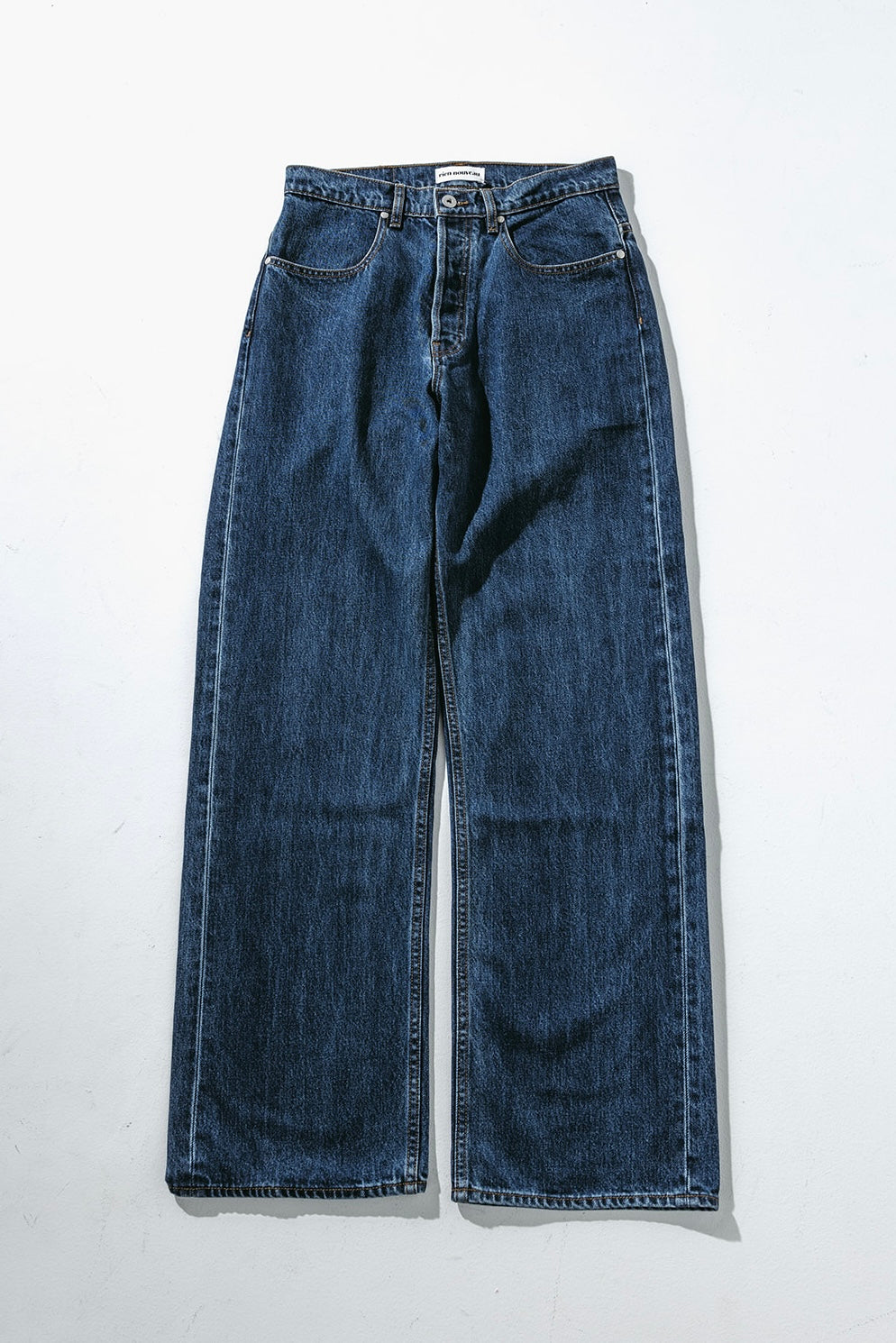 Relaxed Japanese Washed Denim - 90’s Blue