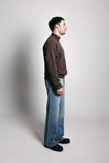 Relaxed Japanese Washed Denim - Vintage Light Wash