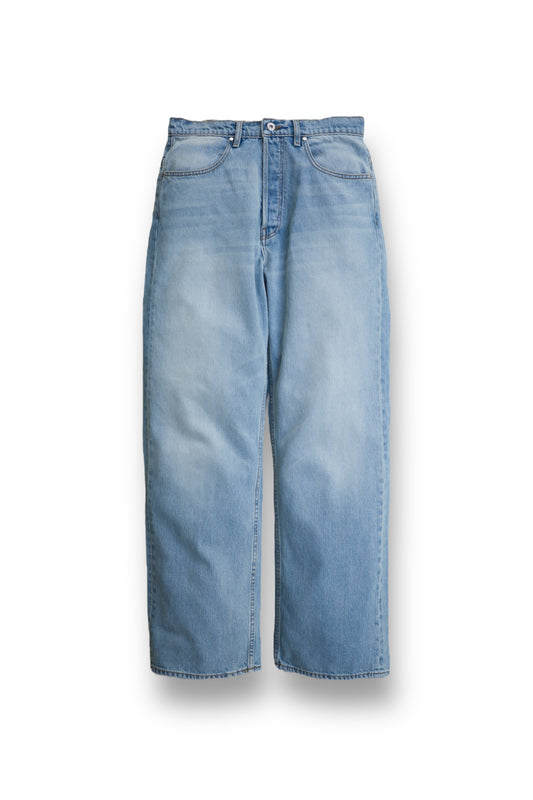 Classic Japanese Washed Denim - Vintage Light Wash