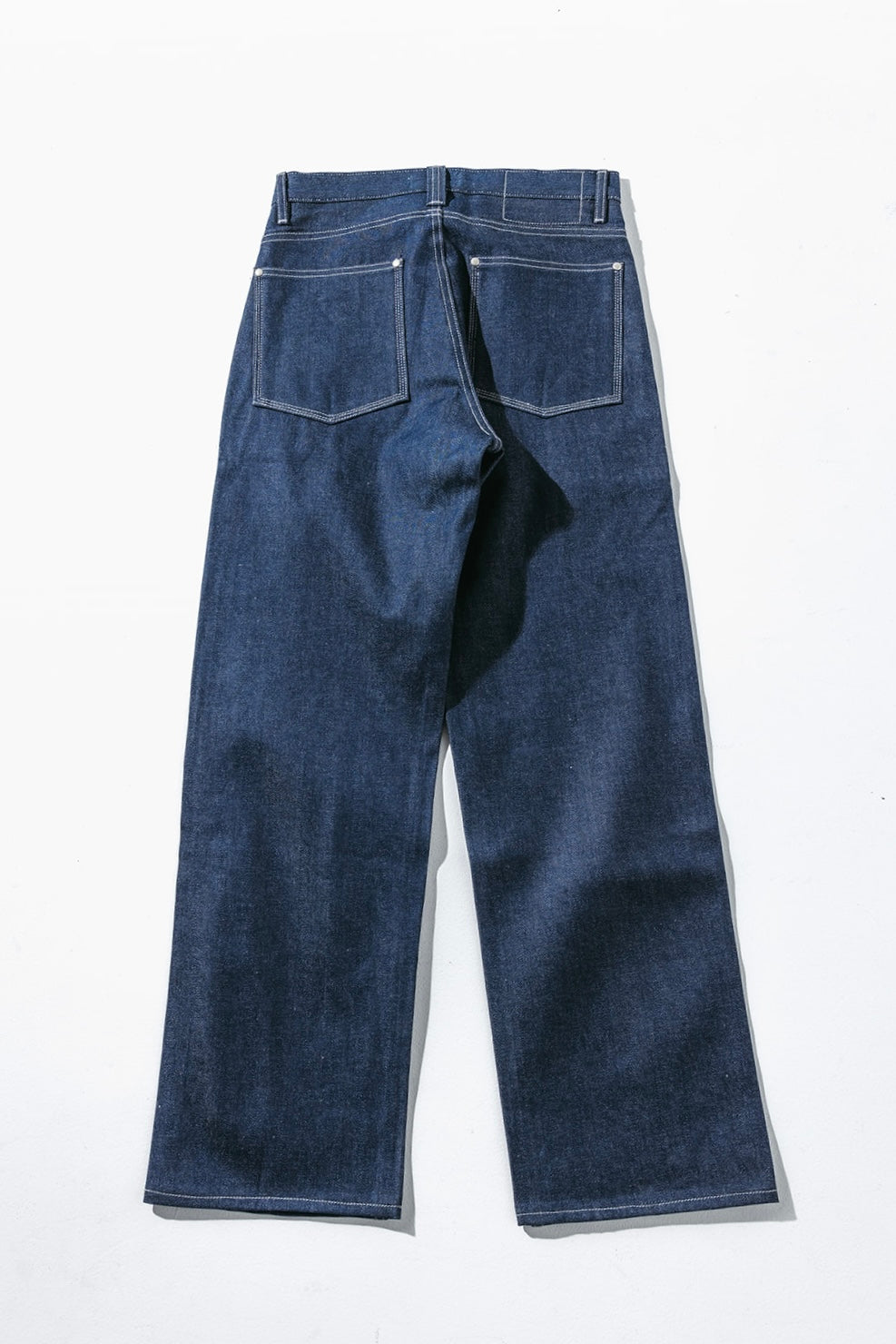 rienda - rienda デニムjk Relaxed Japanese Selvedge Denim - Natural Indigo – Rien Nouveau