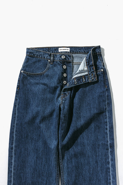 Relaxed Japanese Washed Denim - 90’s Blue
