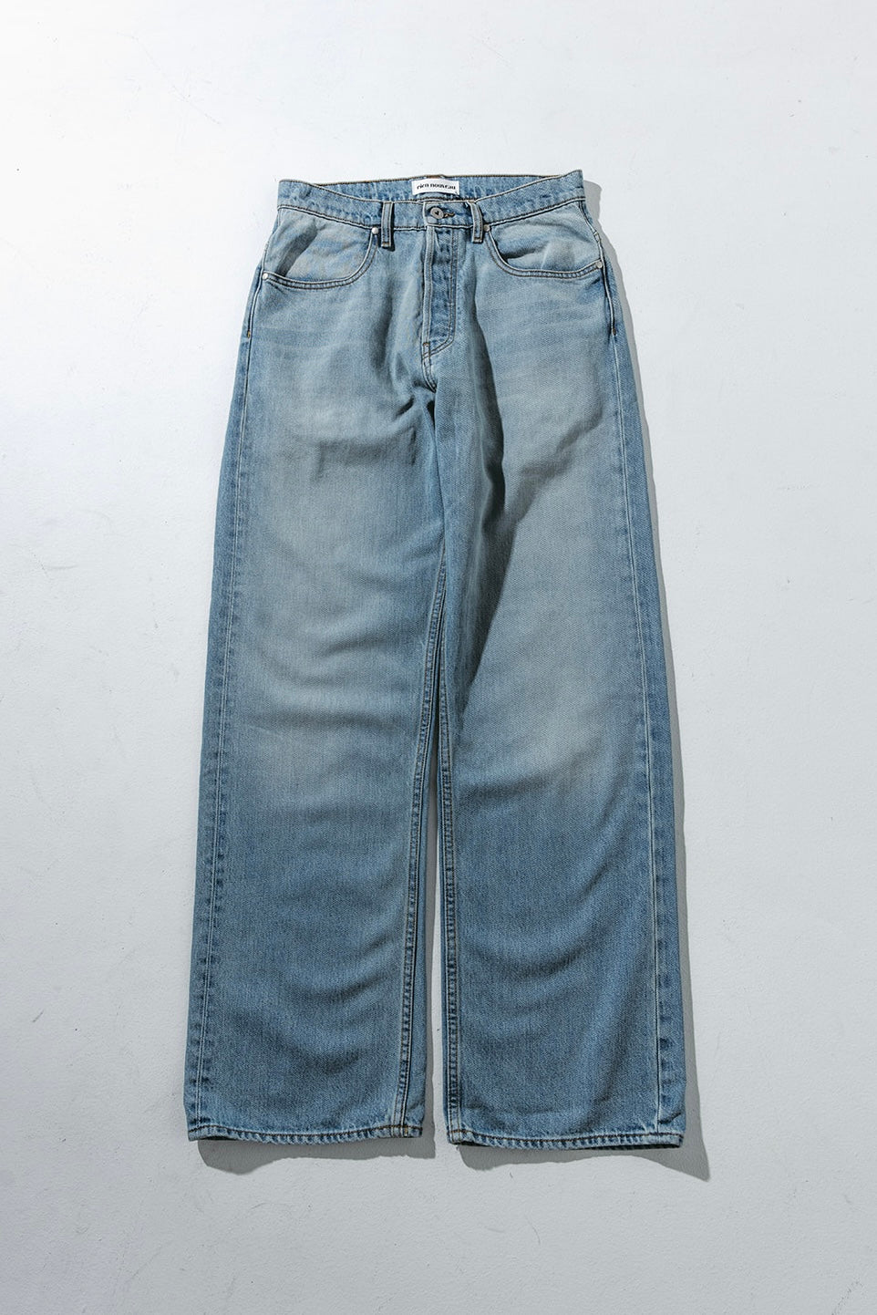 Relaxed Japanese Washed Denim - Vintage Light Wash