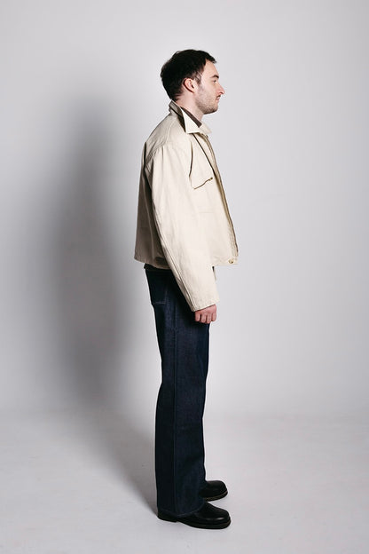 Relaxed Japanese Selvedge Denim - Natural Indigo