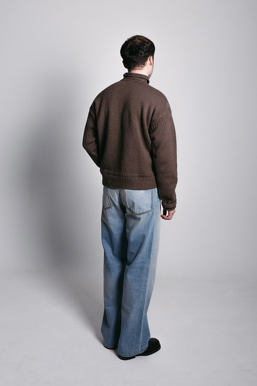 Relaxed Japanese Washed Denim - Vintage Light Wash