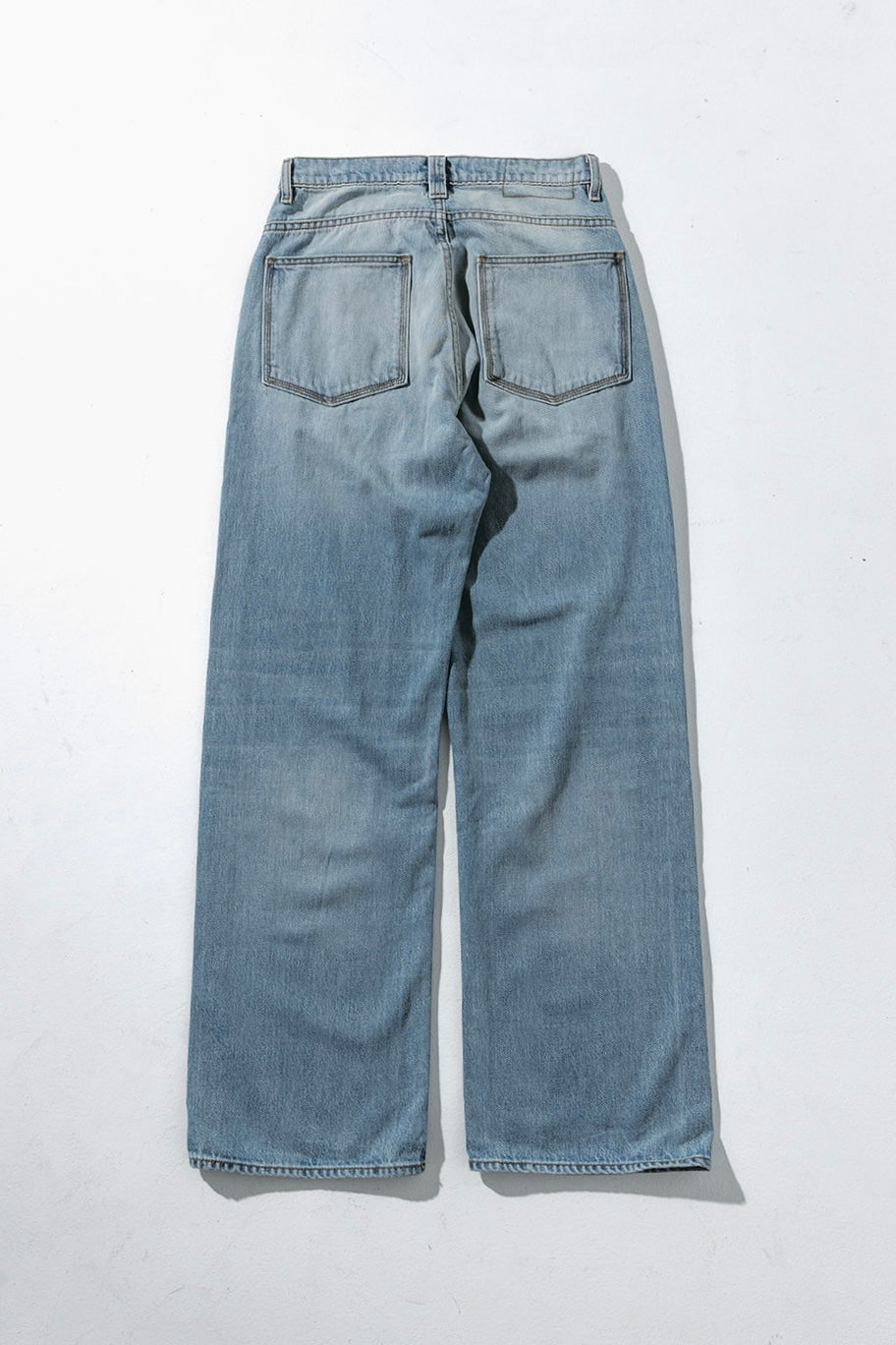 Relaxed Japanese Washed Denim - Vintage Light Wash