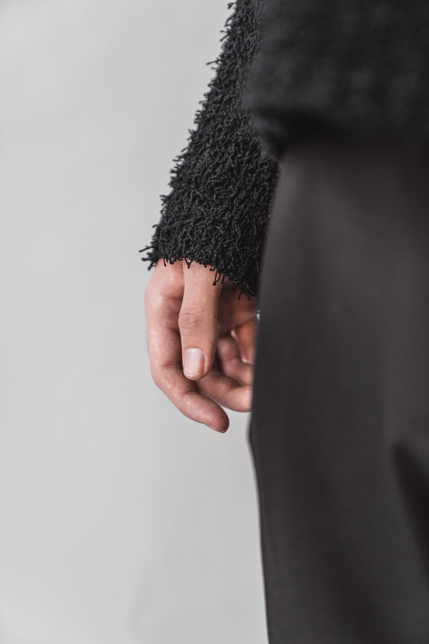 Loose Knit Fringe Sweater