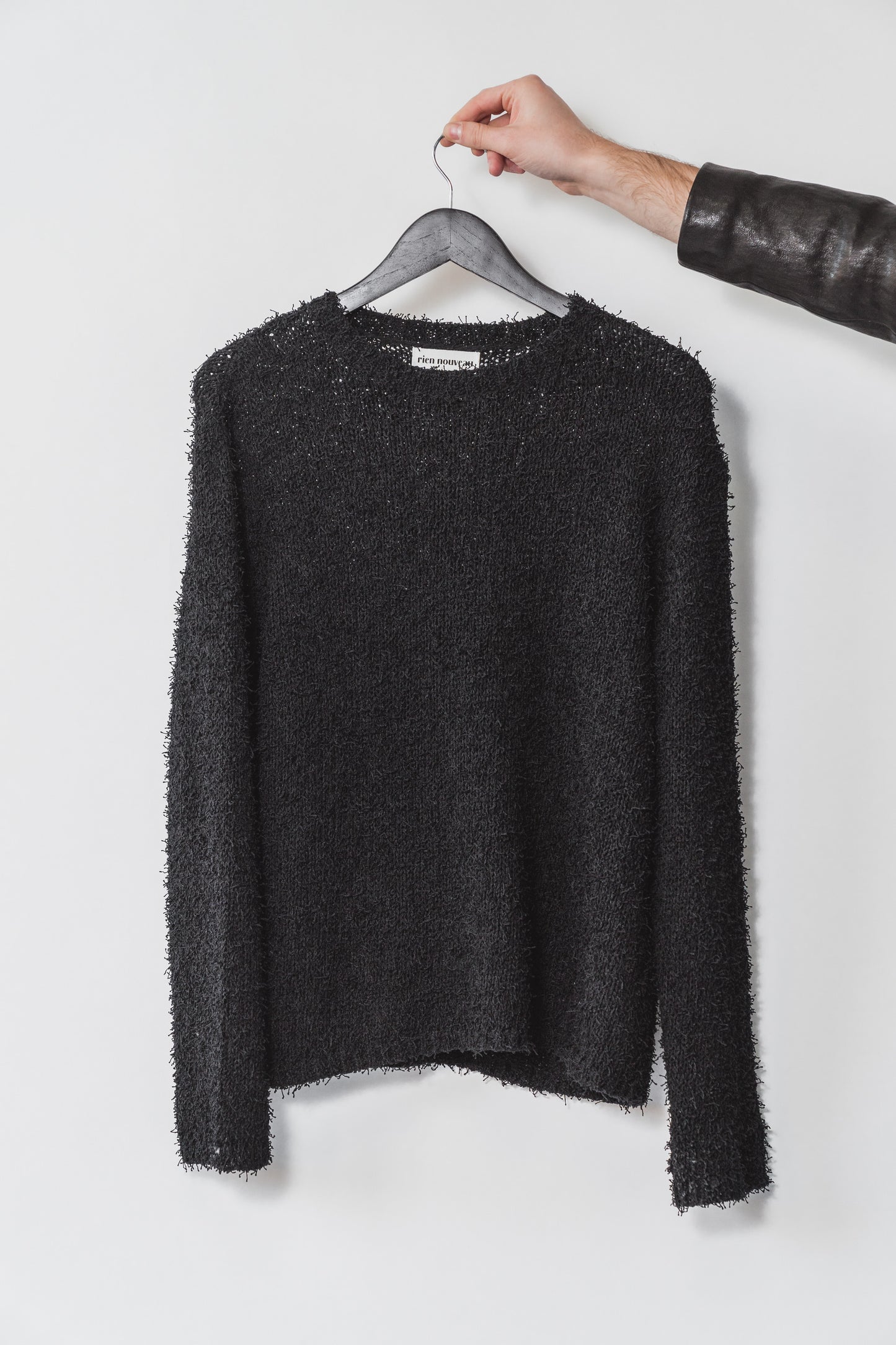 Loose Knit Fringe Sweater