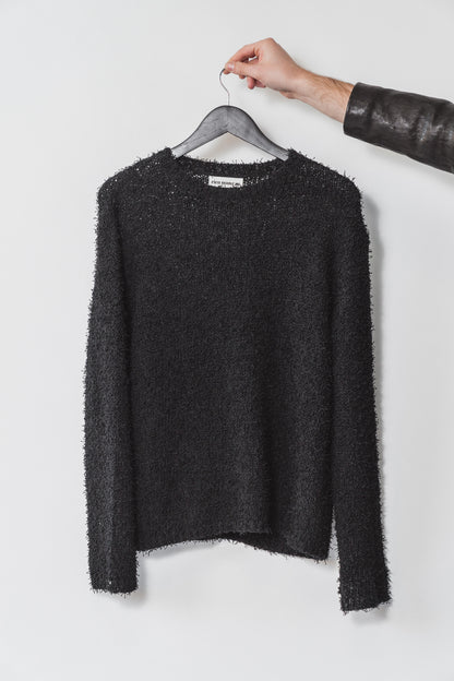 Loose Knit Fringe Sweater