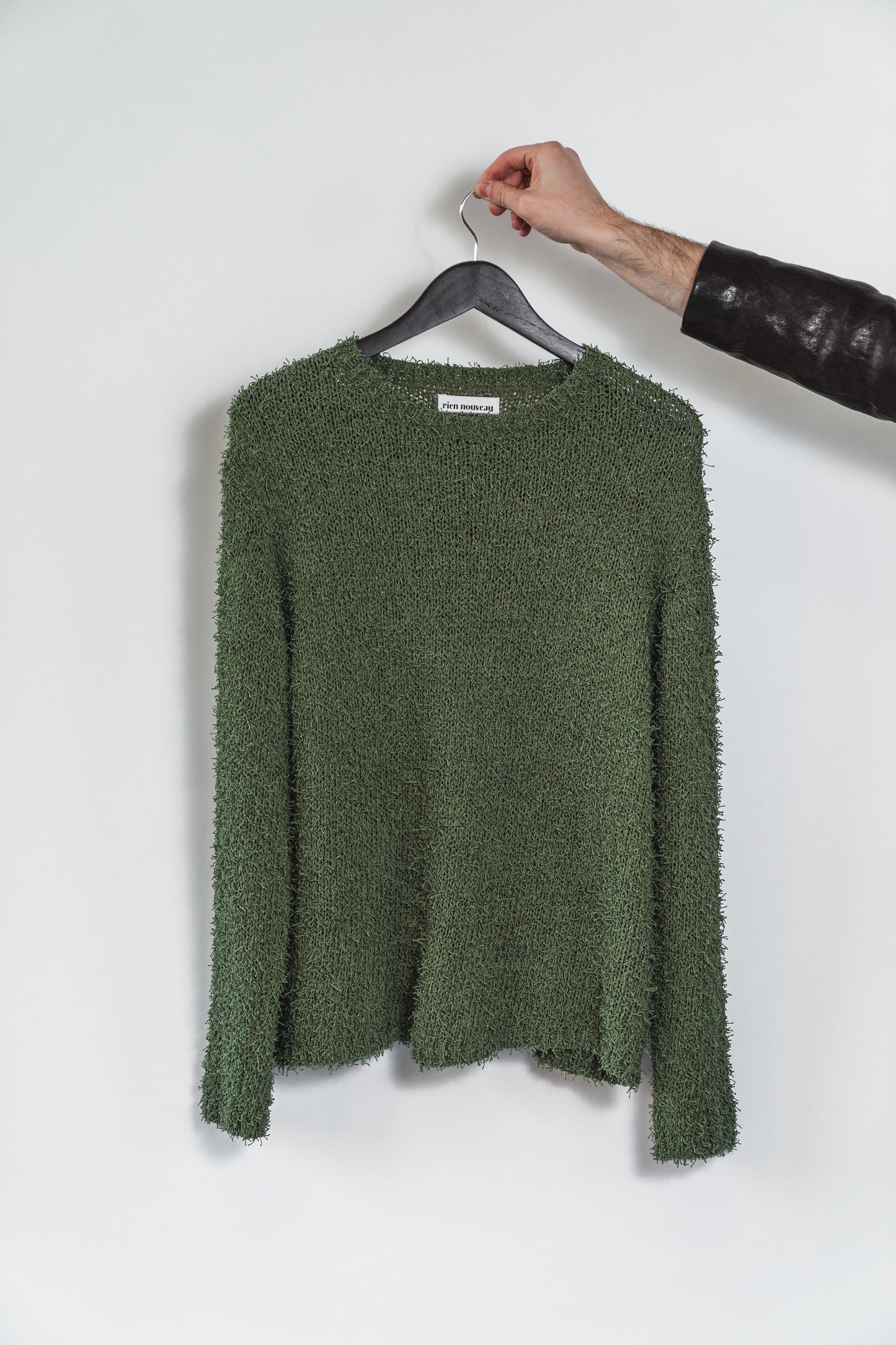 Loose Knit Fringe Sweater